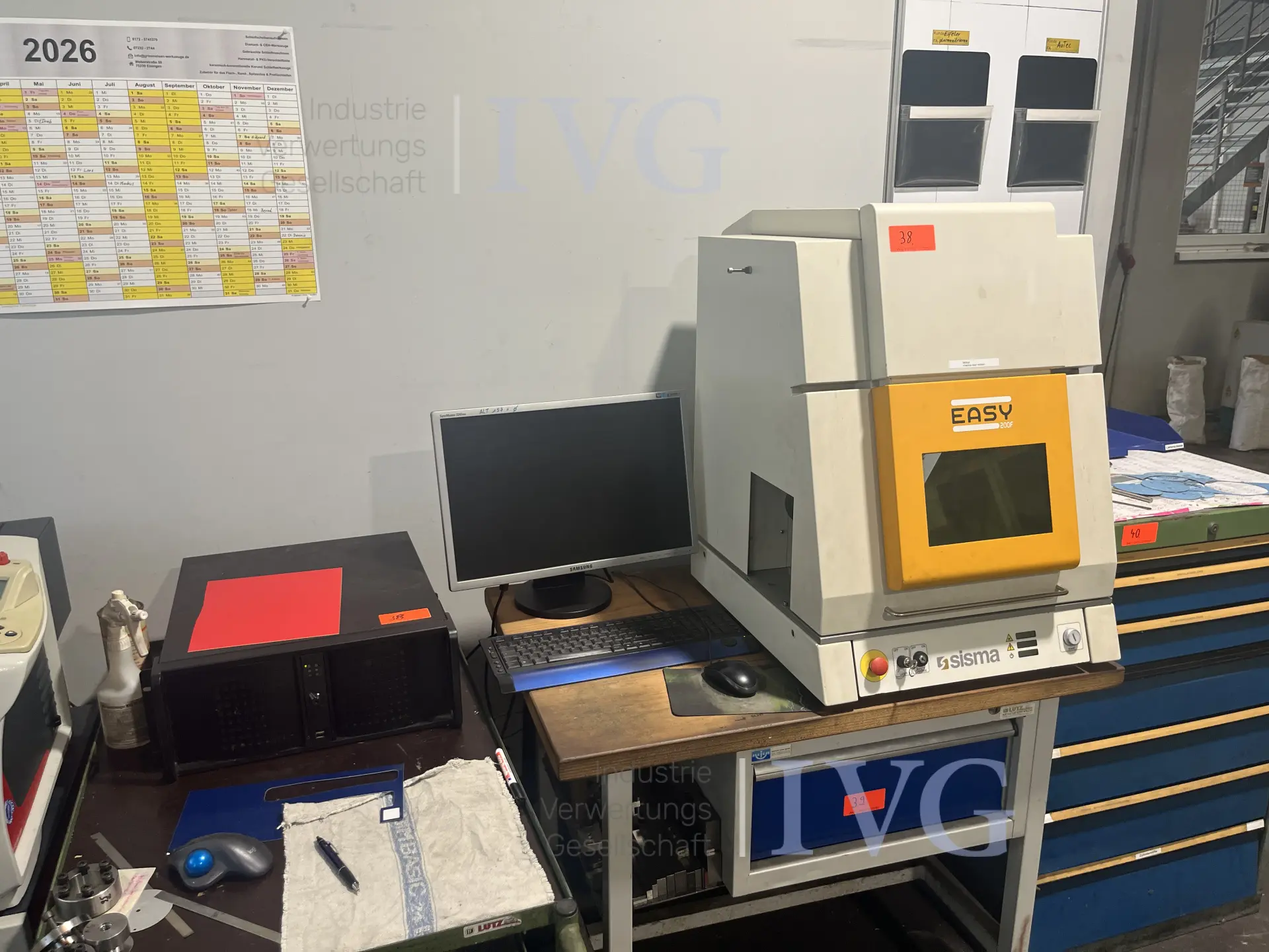 Lasergraviermaschine SISMA Easy 200F